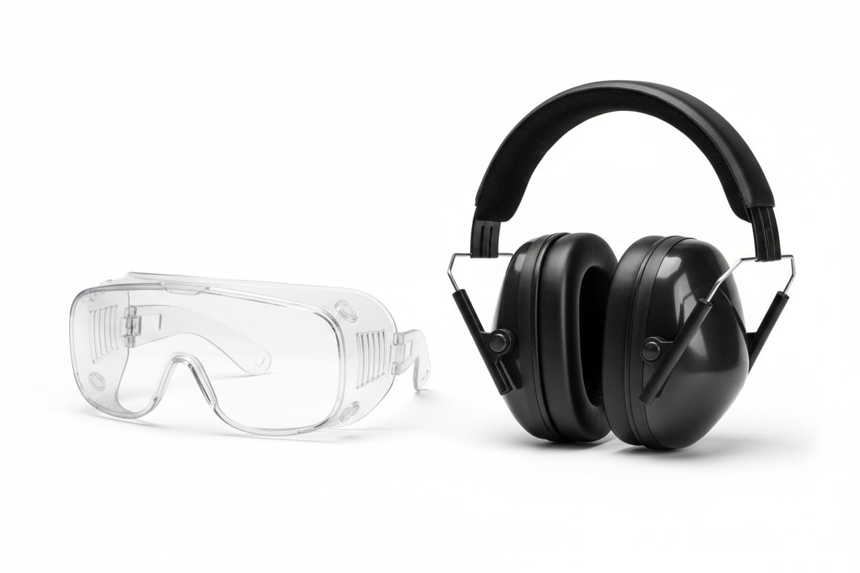 Safety Goggles and Ear Protection Set