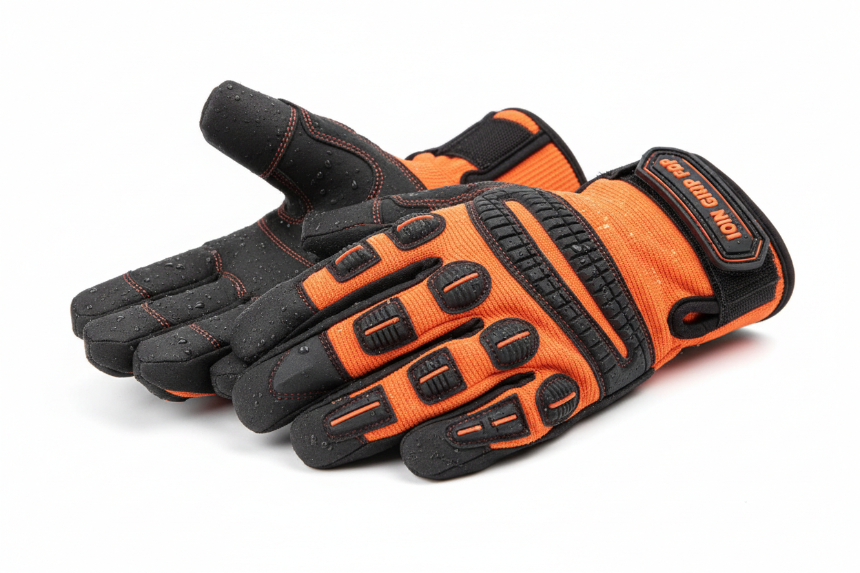 Work Gloves - Heavy Duty Construction Gloves